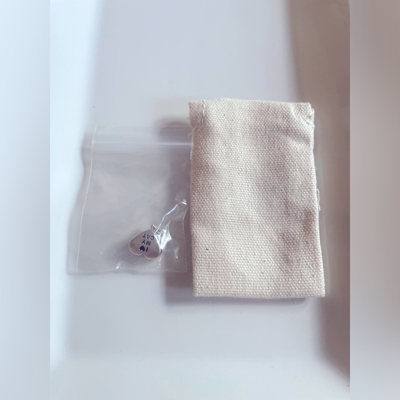 Pandora RARE Heart Puzzle Bead + Dust Bag - Picture 9 of 9